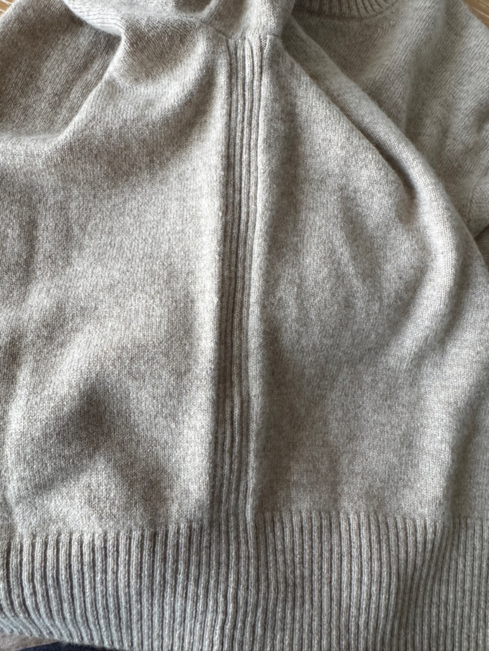 NWT! J. CREW Women’s Perfect Cashmere Cardigan in Heather Stone, Size Small - Picture 5 of 15